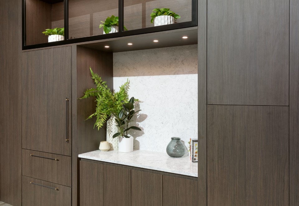 Woodgrain Wonder Kitchen